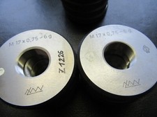 Gewinde Lehrring M 17 x 0,75 -