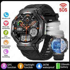 Smartwatch Herren Militär