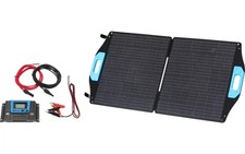 Berger Komplettanlage Faltbares Solarpanel Set 100 W inkl. Laderegler, B-Ware