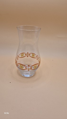 Vintage glasvase 70er - glasvase, jahre