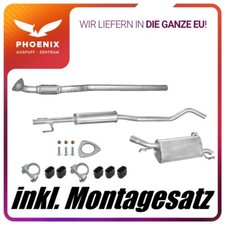 Opel Corsa C 1.2 1.4 16V (2000-2009) Auspuffanlage Komplett mit E-Prüfzeichen