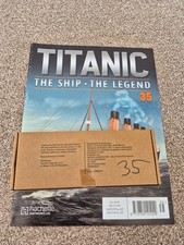 1/200 HACHETTE VERSION BAUEN DIE TITANIC MODELL DAS SCHIFF THE LEGEND AUSGABE 35