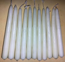 Bündel Stabkerzen Klein Weiß Christbaum Etc. 10 Stück