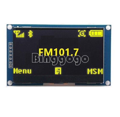 Yellow inch oled - 2.42",