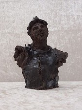 GsJCMp - Design Künstler Skulptur Büste signiert Skanier 2019 - 13 cm