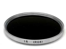 Carl Zeiss Infrarotfilter IR (RG8) Filter 49mm Kreisförmig Filtergewinde M49