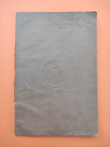 Reisepass 1919 königreich - 1919, dr