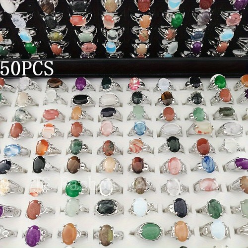 100pcs unique gemstone - 50/100pcs,
