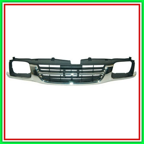 Kühlergrill grau chrom isuzu - kühlergrill,