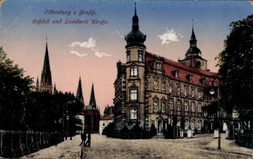 Oldenburg großherzogtum - ak, im