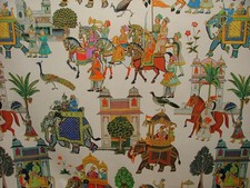 Elefant Vorhang Polsterstoff