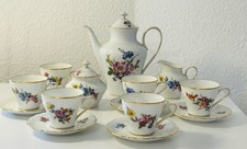 Hutschenreuther Mokka-Service Modelleins • Vintage Porzellan • ca. 1950–1970 