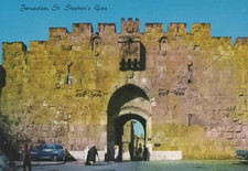 AK Israel Jerusalem Das St. Stephan Tor