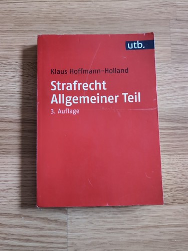 Strafrecht allgemeiner teil - allgemeiner,