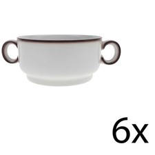 6er Set Suppentasse