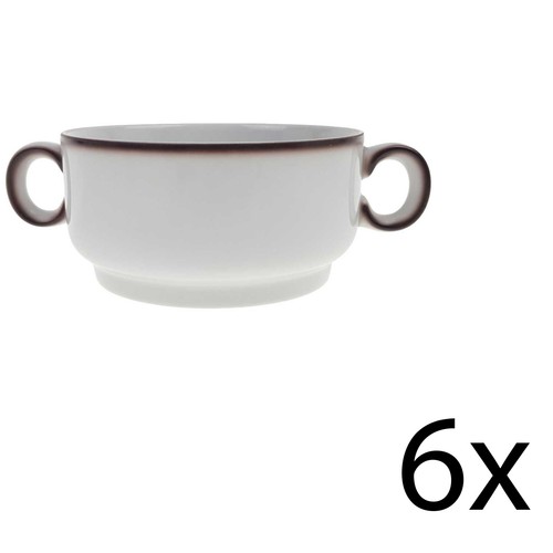 6er set suppentasse - 6er,