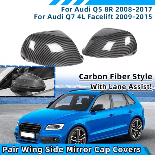 Carbon optik spiegelkappen - 2x,
