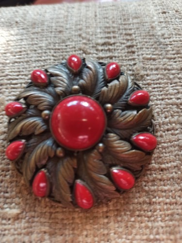 Antike brosche art deco neiger - brosche,