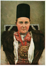 AK*  Siebenbürg.-sächs.Volkstrachten - Braut aus Urwegen im Untnerwald (AB)70426