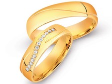 Eheringe Trauringe 333 er Gelb
