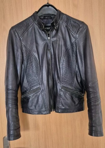 Leder jacke 40 weiches - gr.,