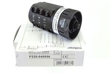 SÄLZER P220-648956 Nockenschalter Rotary Cam Switch 4 Stell. 20A 7,5kW 380-440V