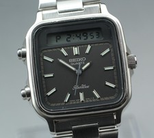 Vintage [N WIE NEU] Seiko Silver Wave H557-5270 Ana-Digi Quarzuhr...