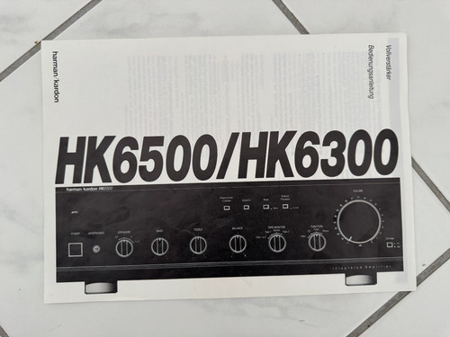 Original harman kardon hk6500 - harman/kardon,