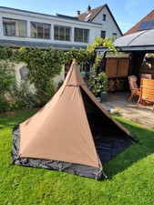 Tschum 2P Soswa Zelt Baumwollzelt mit Zubehör Bushcraft