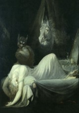 Nachtmahr II  Henry Fuseli Schweiz Gespenst Johann Füssli A3 04