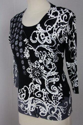 Damen twinset top - twinset, top+cardigan
