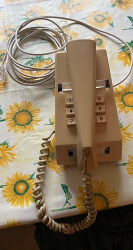 Vintage telefon mit - vintage,