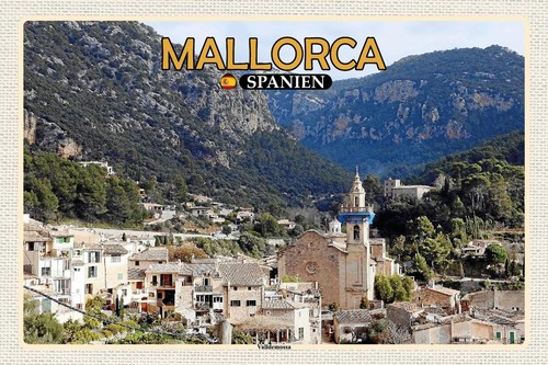 Holzschild 18x12 mallorca - holzschild,