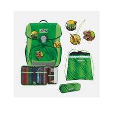 SCOUT NEO DIN SCHULRUCKSACK SCHULRANZEN - SET RANZEN DINO REX NEU