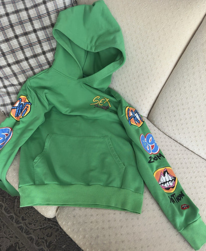 Chrome hearts hoodie grün - hearts,