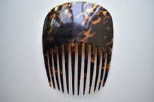 Vintage Faux Schildpatt Haarkamm extra groß spanischer Peineta Mantilla Kamm