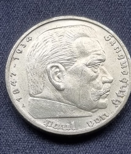 Reichsmark paul von - 5,