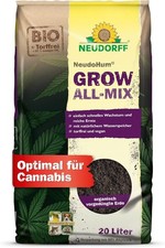 Neudorff NeudoHum Grow All Mix Cannabis Erde 20L Bio torffreie Erde Hanfpflanze