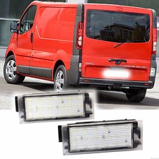 2x LED Kennzeichenleuchte Opel