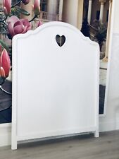 Bett Kopfteil Maisons du Monde Shabby Vintage weiß 92 x 114cm