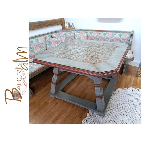 Voglauer 1700 blau esstisch - blau,