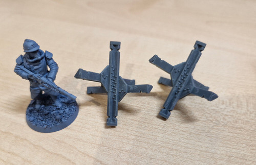 28mm tank traps panzersperren - traps,