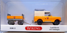 WIKING SCHWEIZ Land Rover mit Gepäckanhänger Schweizer Post PTT von 2020