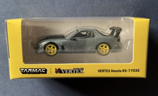 Tarmac Works CHASE VERTEX Mazda RX-7 FD3S RAW Metal 1:64 Modellauto OVP Yellow