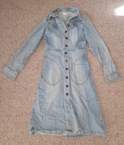Jeanskleid jeansmantel damen - jeanskleid,