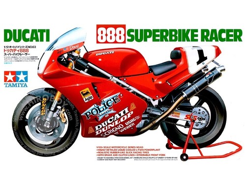 Tamiya ducati 888 - ducati,