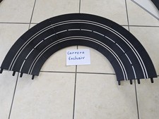 CARRERA EXCLUSIV 124  kleine Steilwandkurve mit Stützen