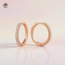 Ohrringe rosegold vergoldet - ohrringe,
