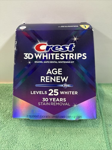 New crest whitestrips - crest, 3d