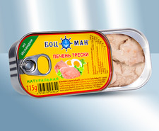 Dorschleber in eigenem Saft und Öl 115g  BOTZMANN